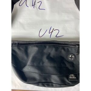 Fashion Cycling Bag Black Cycling Waist Pack Fanny Pack Adjustable Belt